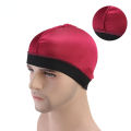 Alien New Unisex Silky Dome Cap For Men Elastic Band Silky Durag Bandanas Bottom Wig Cap Spandex Cooling Cap Silk Based Beanie Bonnet. 