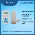 High Quality - Weekly programmable digital auto timer - Easy to Use And Maintain - Refine and Excellent - Reliable and Durable. 