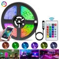 5M LED Strips Lights RGB Water Proof 16 Colors With Remote Control 2835 RGB. 