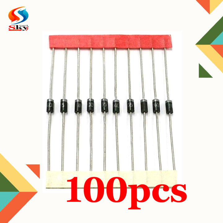 1N4007 1000V 1A General Purpose Diode- 100 pcs | Daraz.com.bd