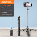 Q05 Selfie Stick Tripod Extendable Mobile Phone Selfie Extension Rod Sturdy Stainless Steel Stand Portable Lightweight Camera Stand For Face Time Zoom Meeting Photograph.