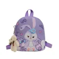 New Cartoon Bear School Bag for Boys and Girls 2-7 Years Old Kindergarten Baby Backpack Cute Creative Lightweight Backpack. 
