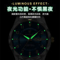 Swiss New Men's Watch Automatic Mechanical Waterproof Business Double Calendar Luminous Men's Quartz Watch. 