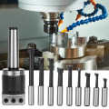 13 Pcs/Set Boring Head CNC Milling Tools F1-12mm 50mm Rough Heads + MT3 -M12Morse Shanks w/10-125mm Bars Cutters Machine. 