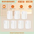 Staniot Tuya Door Sensor Smart Home Security Window Detector 5-Year Battery life Door Open Closed Magnetic Contact Sensor. 