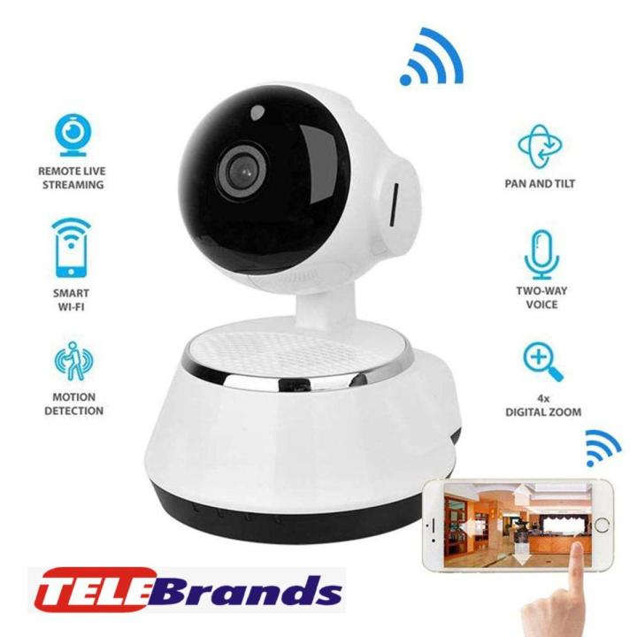TelerandsWiFi Smart Net Ip Camera, HD 1080P 360 Degree