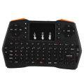 UltraSlim 2.4GHz Wireless QWERTY Keyboard w/ Multi-Point Extra Large Touchpad HM. 