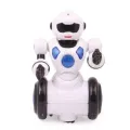 Plastic Toy Robot - White and Black. 
