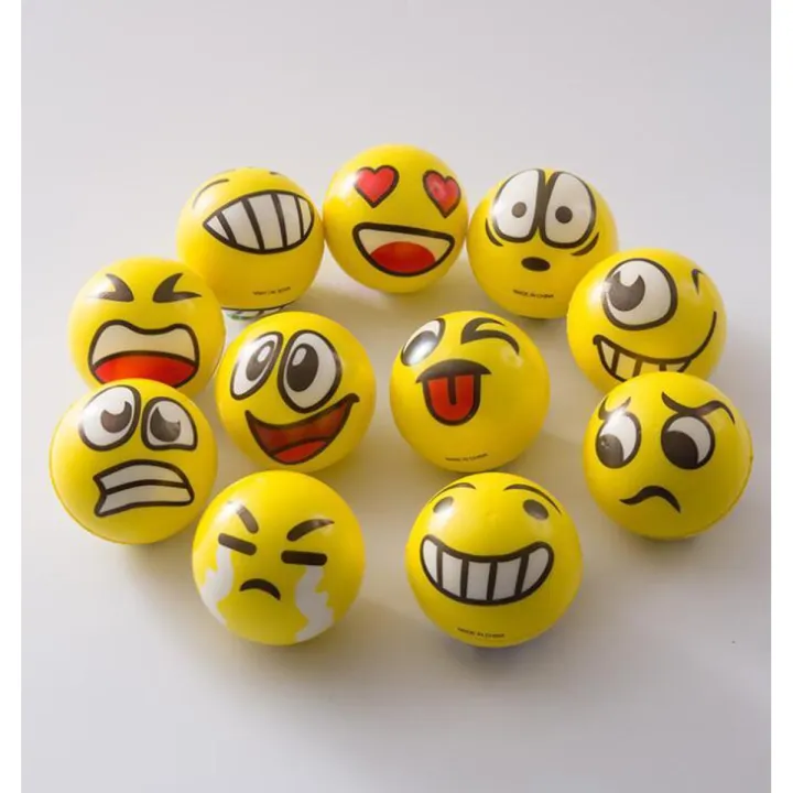 6.3%20Cm%20Stress%20Ball%20Emoji%20Squeeze%20Ball%20Exercise%20Stress%20Ball%20Pu%20Rubber%20Toy%20-%201%20Pcs100%20-%20Image%203