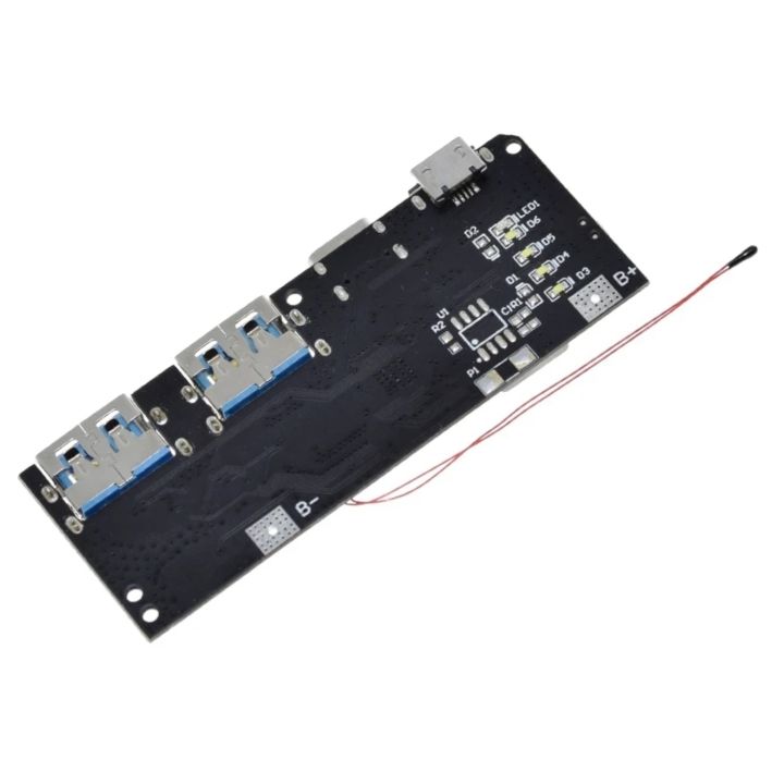 QC4%20PD3.0%2022.5W%205%20Port%202%20Way%205A%20Micro/Type-C%20Power%20Bank%2018650%20Module%20Circuit%20Board%20Quick%20DIY%20Temperature%20/Circuit%20Protection%20Diy%20Motherboard%20-%20Image%205