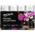 Mont Marte Pouring Acrylic 60ml 4pc-Cosmic.
