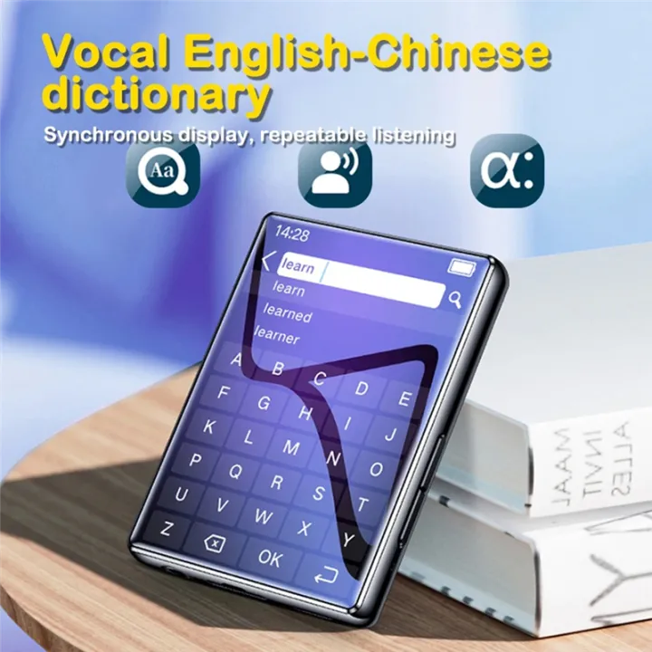 MP3%20Player%20Music%20Player%202.4%20Inch%20Full%20Screen%20Ultra-Thin%20Bluetooth%20Portable%20HIFI%20MP4%20Video%20Playback%20FM%20Recorder(B)%20-%20Image%205