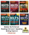 Makkar IELTS 6 Books Set  Readings Vol-1,2,3, Writing Task 1,2 & Speaking Jannary-April 2025. 