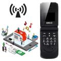 Mini Flip Mobile Phone J9 0.66 inch Bluetooth Magic Voice Pocket Cell Phone.