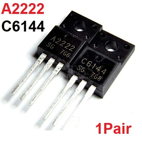 2SA2222%20&%202SC6144%20A2222%20C6144%20Pair%20PNP%20NPN%20Transistor%2050V%2010A%202W%20Bipolar%20Power%20Transistor%20TO-220%20Silicon%20Transisto%20-%20Image%202
