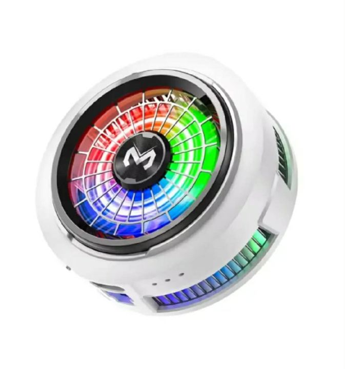 Memo CX20 Magnetic Semiconductor Phone Cooler - RGB Radiator Cooling Fan for Gaming