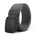 【Factory-direct】 Self-buckled men's nylon belt Army tactical belt Men's military canvas belt Cummerbunds high-quality shoulder belt.
