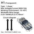 Wire Connector T type Quick Splice Electrical Cable Crimp Terminals for Wires Wiring 22-18AWG LED Car Connectors.
