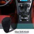 Car Universal Black Nonslip Cotton Gear Hand Shift Knob Cover. 