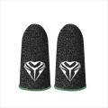 Ultra-thin DAMILE 2PCS For PUBG Mobile Games Gaming Finger Sleeve Breathable Fingertips Sweatproof Anti-slip Fingertip Cover For Mobile Game YKX-28. 