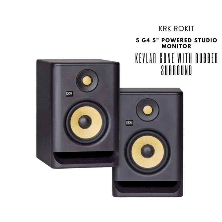 KRK ROKIT 5 G4 5" Powered Studio Monitor