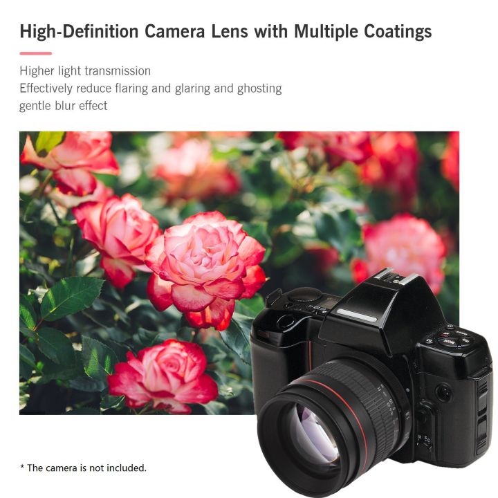 85mm%20Fixed%20Focus%20Camera%20Lens%20F1.8%20Large%20Aperture%20Manual%20Focus%20with%20EF%20Mount%207%20Groups%2010%20Elements%20-%20Image%208