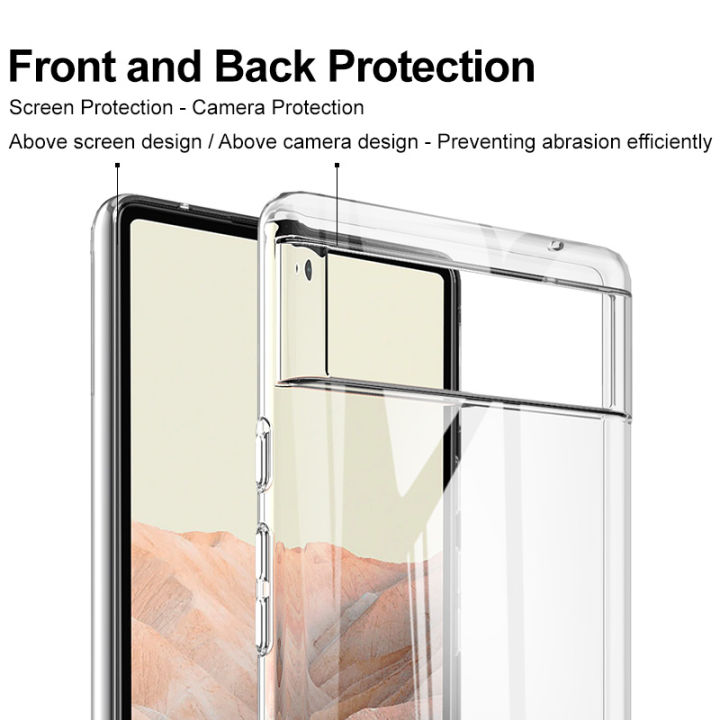 Imak%20Air%20Crystal%20Clear%20Transparent%20Case%20For%20Google%20Pixel%206%20Pro%20Hard%20PC%20Plastic%20Cover%20-%20Image%205