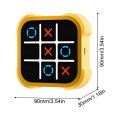 3-in-1 TIC-TAC-TOE Bolt Game for Educational and Memory Growth Handheld Puzzle Game Console Board Games for Kids and Adults.