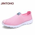JINTOHO Uni Summer Breathable Mesh Men Shoes Lightweight Men Flats Fashion Casual Male Shoes Cheap Women Shoes.