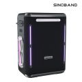 XDOBO Party 1981 300W Super Power Portable Wireless Speaker with Two Microphones-black. 