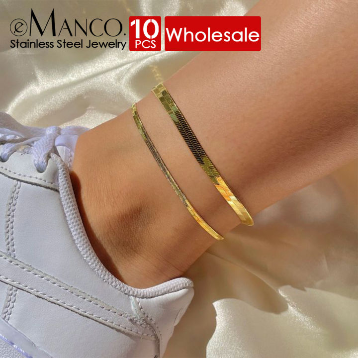 eManco 10PCS Stainless Steel Not Allergic Dropshipping