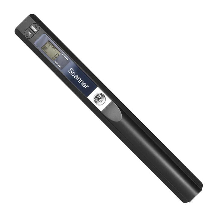 Portable Handheld Wand Wireless Scanner A4 Size 900DPI JPG/PDF Formate LCD Display with Protecting Bag for Business Document Reciepts Books Images