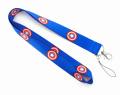 Captain United States, Avengers, lanyards, ID card, mobile phone tag lanyard, halterneck key chain, lanyard. 