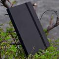 Daily Journal Black Notebook With Elastic Band - Notebook.