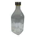 New Square China Glass Bottle 1L - Upscaled Quality Water Or Milk Bottle With Lid - Great Value For Your Daily Needs. 