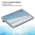 3.5inch RPi Display 480x320 4B Resistive Touch Monitor with Pen Fit for Raspberry Pi 3b. 