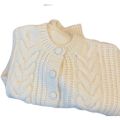 Soft Glutinous Cable-Knit Sweater Cardigan Women's Autumn New Lazy Wind Retro Short Loose Slimming Knitted Coat.