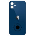 Replacement Backshell Glass Panel for Apple iPhone 12 Mini Battery Back Door Housing - Blue.