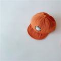 2 to 7 Year Old Baby Embroidered Smiley Baseball Cap Boys And Girls Soft Brim Sunhat 2022 Spring New Kids Hat. 