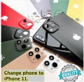 LENS CONVERTER iPhone X/XS Change to iphone 11 Pro MAX phone back film. 