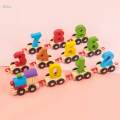 Number Train Toy Counting Montessori for Boys Girls 3 4 5 6 7 Years Old Kids. 