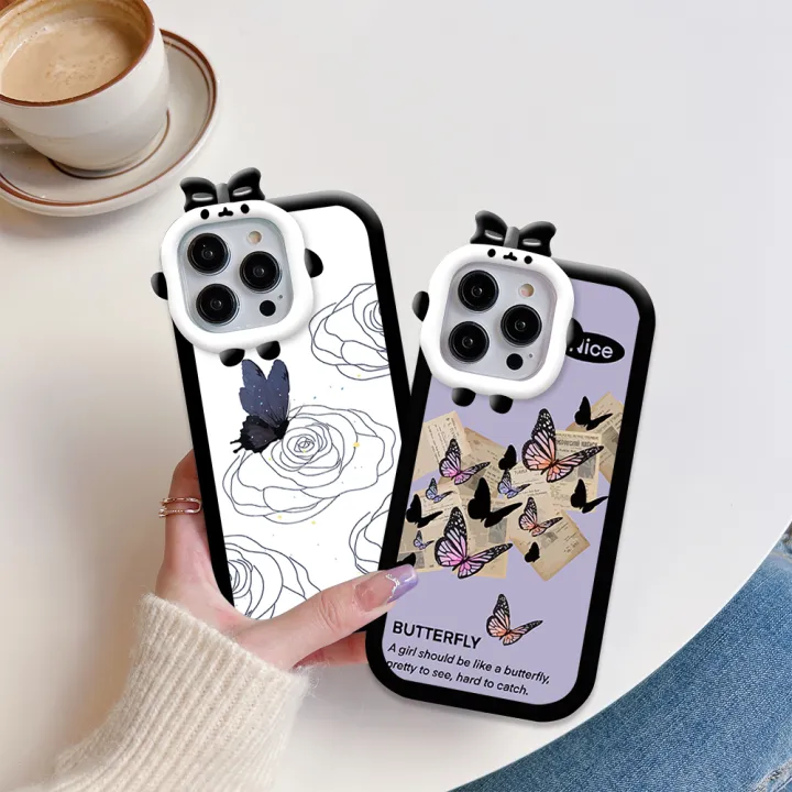 Jizetin%20for%20OPPO%20A31%202020%20Back%20Cover%20Black%20Purple%20Butterfly%20Square%20Camera%20Hole%20Shockproof%20Protection%20Soft%20Silicone%20Phone%20Case%20-%20Image%204