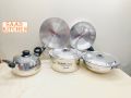Family Pack 8-Piece Kiam Cookware Set Aluminium Model A950- Upgrade Your Kitchen Essentials With This High-Quality Set.