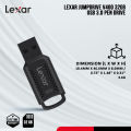 Lexar JumpDrive V400 32GB USB 3.0 Pen Drive with 256-bit AES Encryption - PC/Mac Compatible - Compact, stylish, and portable design. 