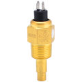 1pcs Vdo 1/2 Npt 21mm Thread Engine Temperature Sensor Water Temperature Sensor & 1pcs Universal Vdo Pressure Sensor 0 to 10 Bars 1/8 Npt Generator Part 10mm.