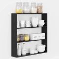 RWC Kitchen Shelf 3 Tier Multipurpose Wooden Wall Mounted Kitchen Wall Shelf/Kitchen Storage Shelf/Bathroom Wall Stand 24x24". 