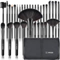 various sizes makeup brush set high-quality 32 pieces 32-piece set beauty tools Blush brush Portable small cloth bag for. 