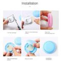 1set Solid Air Freshener Toilet Aromatherapy Fragrance Lasting Deodorant Bedroom Wardrobe Car Home Household Round Fresher.