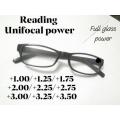 Reading Glass Frame for men & women power +1.00 to +3.00< Reading Power glass.