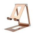 Adjustable Mobile Phone Holder Adjustable Foldable Portable Stand Foldable Portable Support Stand Full Metal For Mobile Phone. 